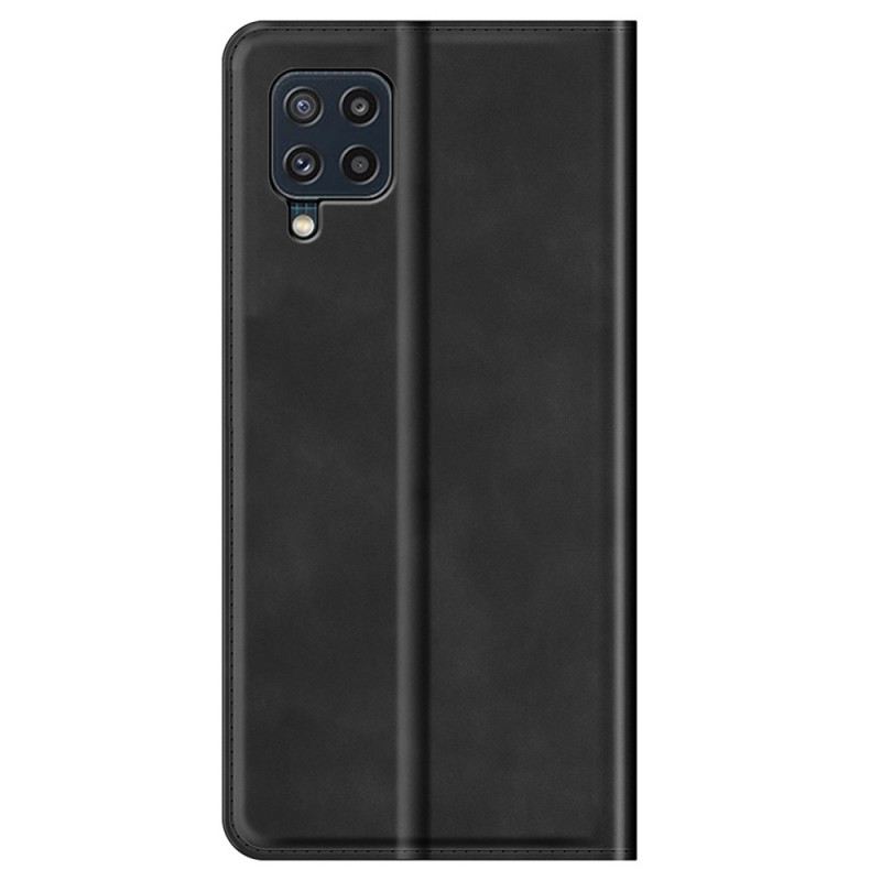 Fliptok Samsung Galaxy M32 Bőrtok Stílusos Bőr Dizájn