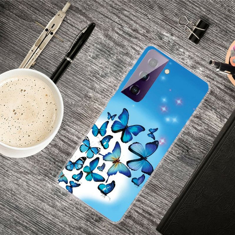 Tok Samsung Galaxy S21 Plus 5G Pillangók Pillangók