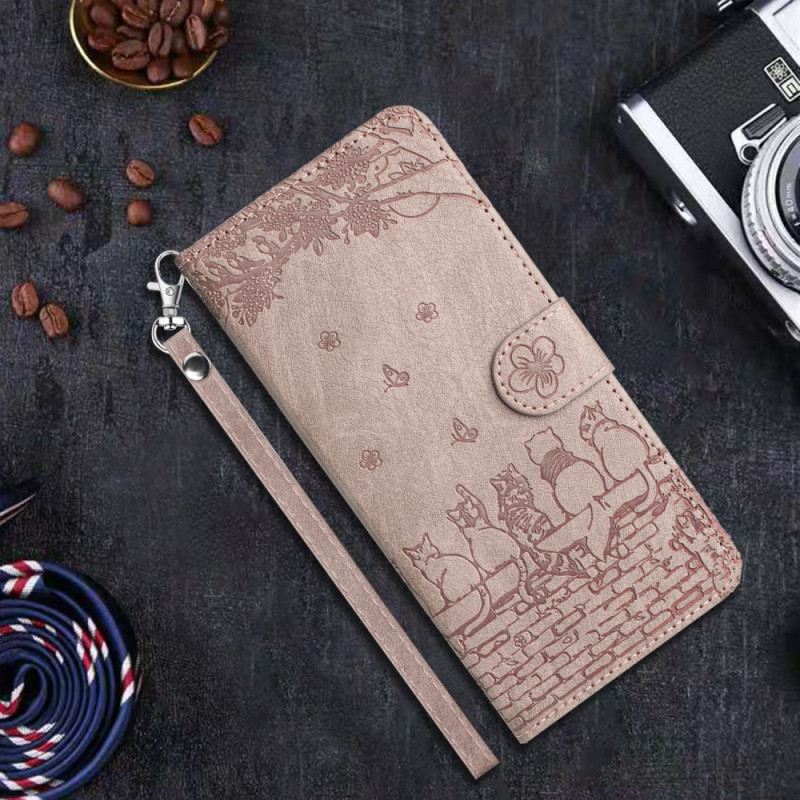 Bőrtok iPhone 16 Pro Tangamacska Jelenet