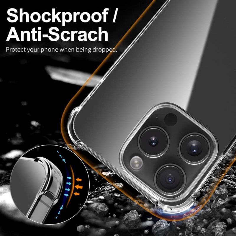 Tok iPhone 16 Pro Átlátszó Ütésálló