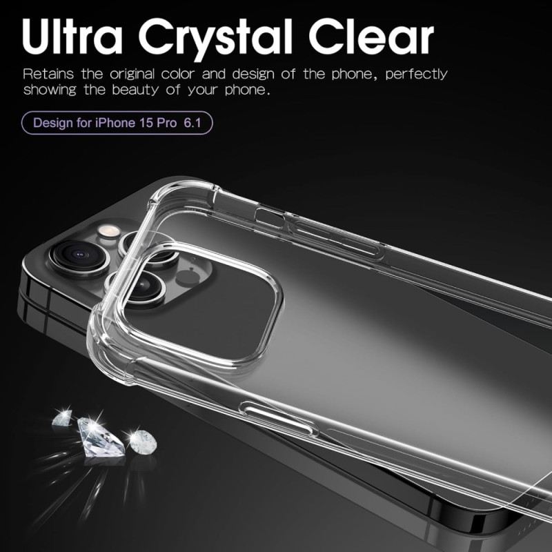 Tok iPhone 16 Pro Átlátszó Ütésálló