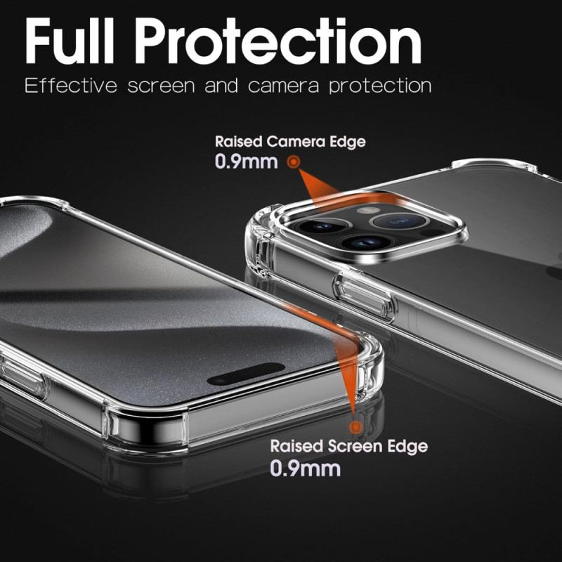 Tok iPhone 16 Pro Átlátszó Ütésálló