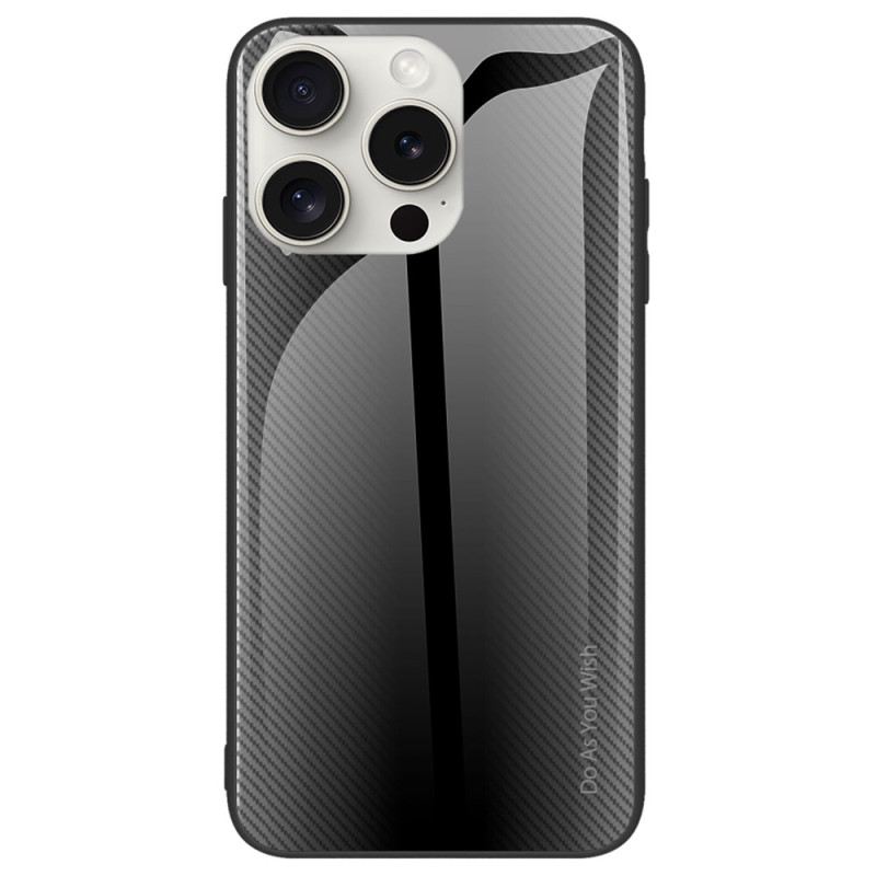 Tok iPhone 16 Pro Szénszálas Edzett Üveg
