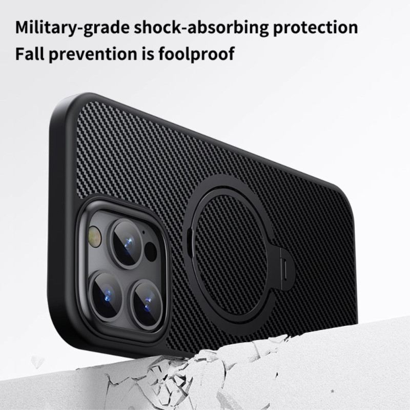 Tok iPhone 16 Pro Szénszálas Mágneses Támasz