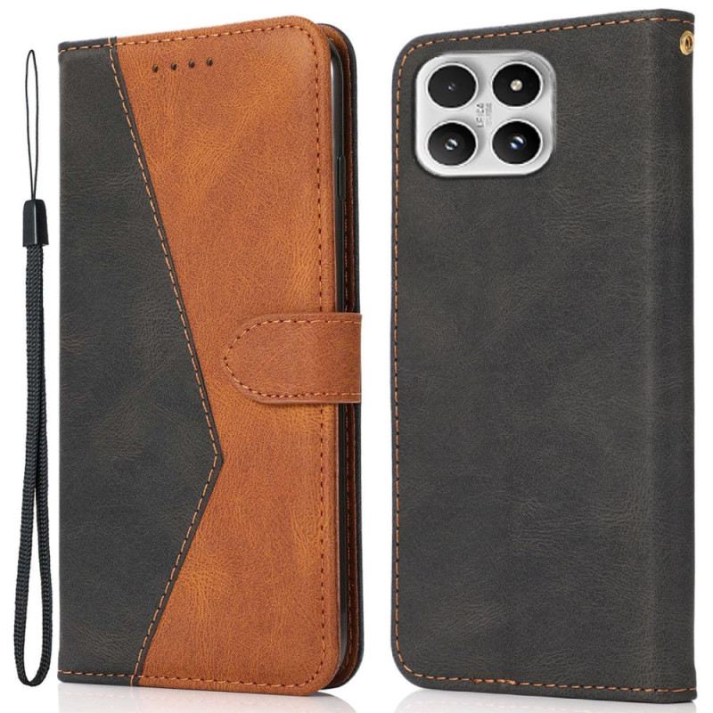 Bőrtok Xiaomi 17 Kétszínű