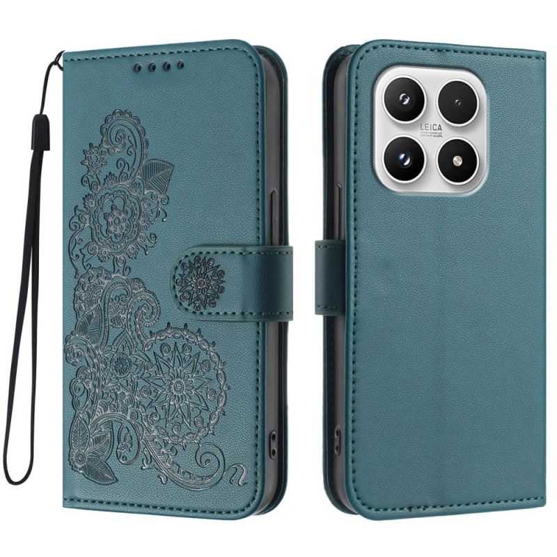 Bőrtok Xiaomi 17 Mandala Csipke