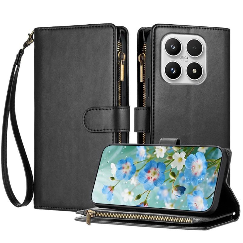 Bőrtok Xiaomi 17 Pántos Pénztárca