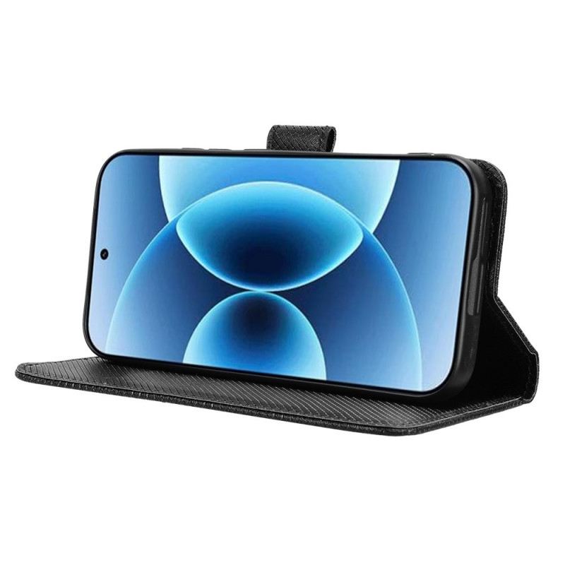 Bőrtok Xiaomi 17 Texturált Műbőr