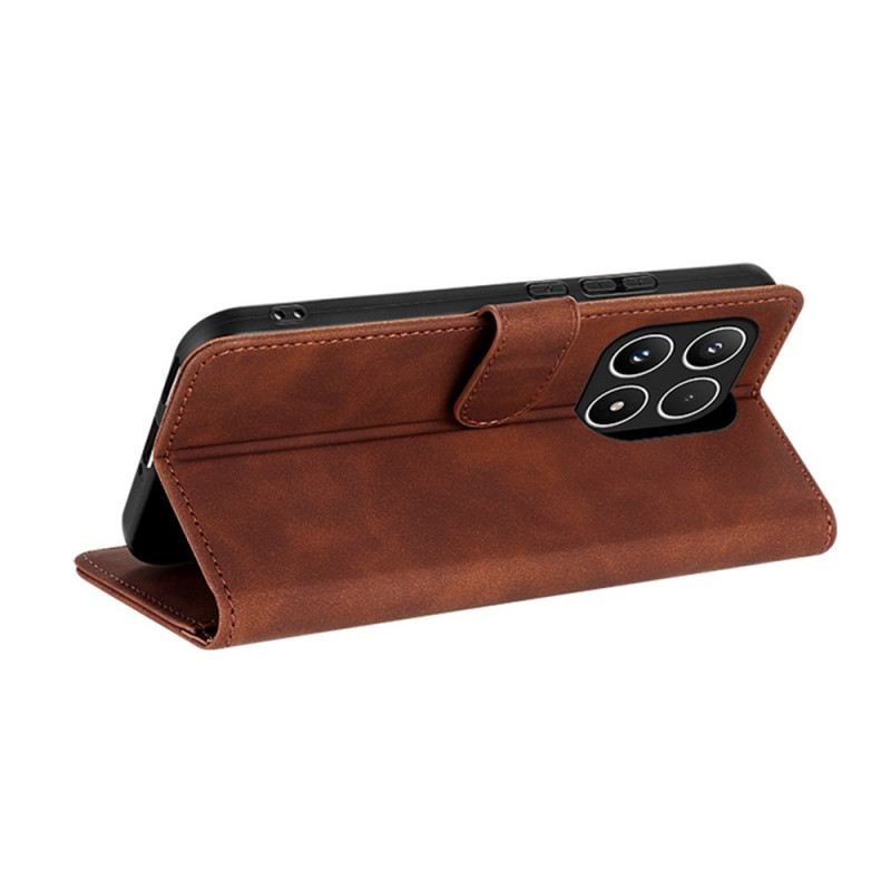 Bőrtok Xiaomi 17 Velúr Hatású Azns