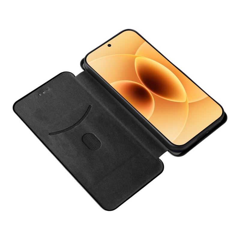 Fliptok Xiaomi 17 Szénszálas Textúra