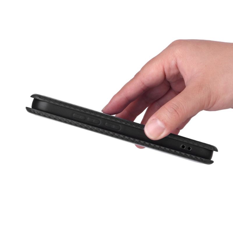 Fliptok Xiaomi 17 Szénszálas Textúra