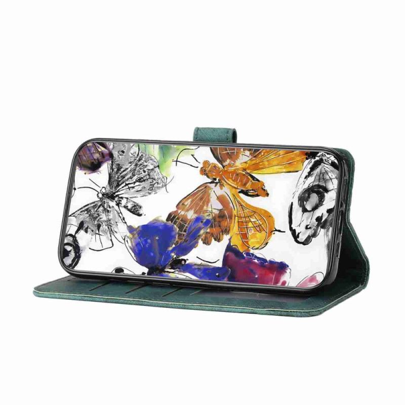 Fliptok Xiaomi 17 Velúr Pillangóhatású