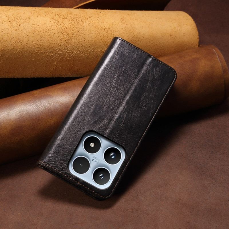 Fliptok Xiaomi 17 Viaszos Műbőr