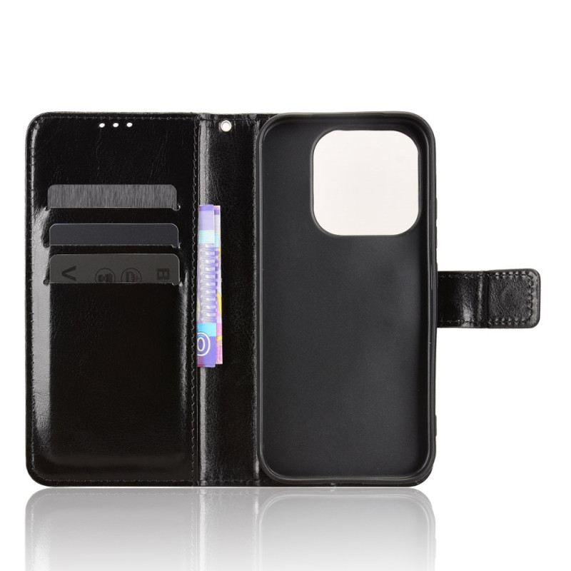 Kinyitható Bőrtok Xiaomi 17 Feltűnő Műbőr