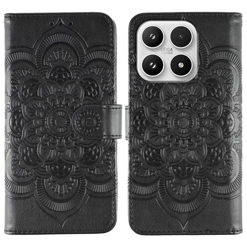 Kinyitható Bőrtok Xiaomi 17 Mandala Minta