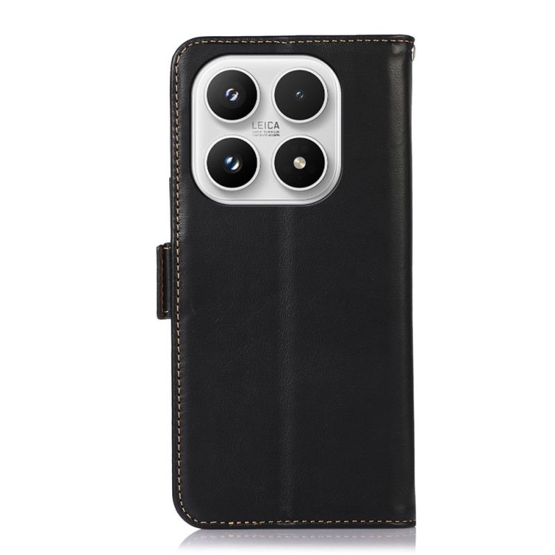 Kinyitható Bőrtok Xiaomi 17 Rfid-védett Bőr