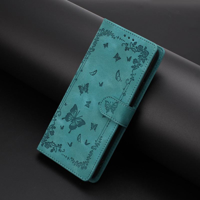 Kinyitható Bőrtok Xiaomi 17 Virágoskert