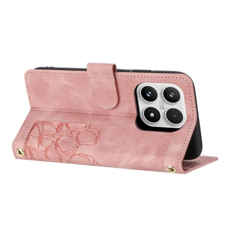 Kinyitható Tokok Xiaomi 17 5 Kártyás Férőhelyes Pénztárca