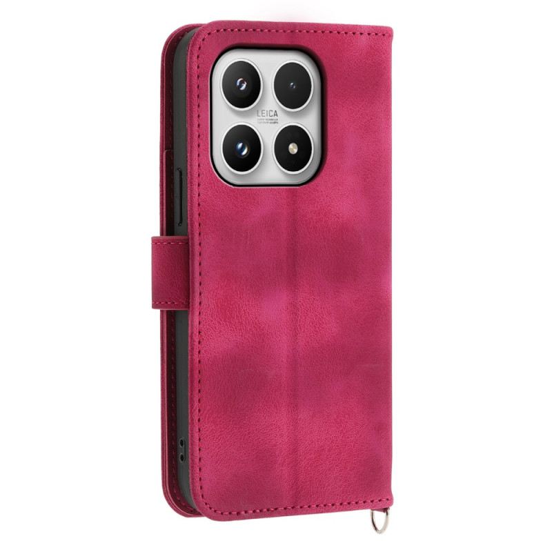 Kinyitható Tokok Xiaomi 17 Csipkés Velúr Hatású