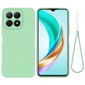 Mobiltelefon Tokok Xiaomi 17 Folyékony Szilikon Pánttal