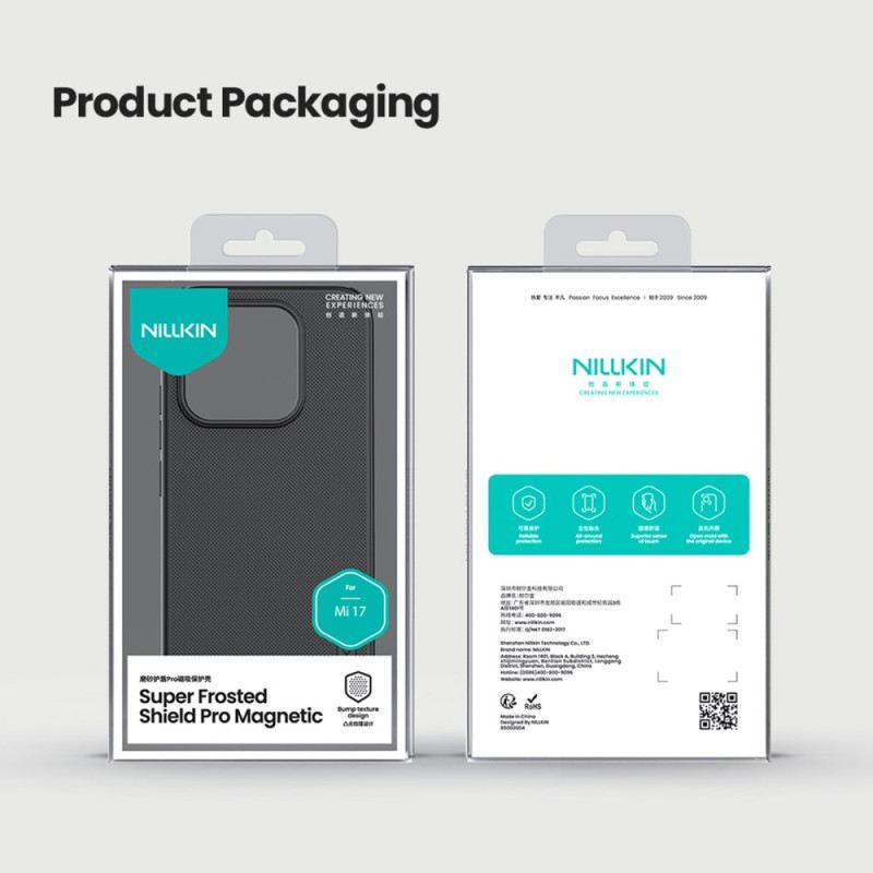 Telefontok Xiaomi 17 Magsafe Frosted Shield Pro Nillkin