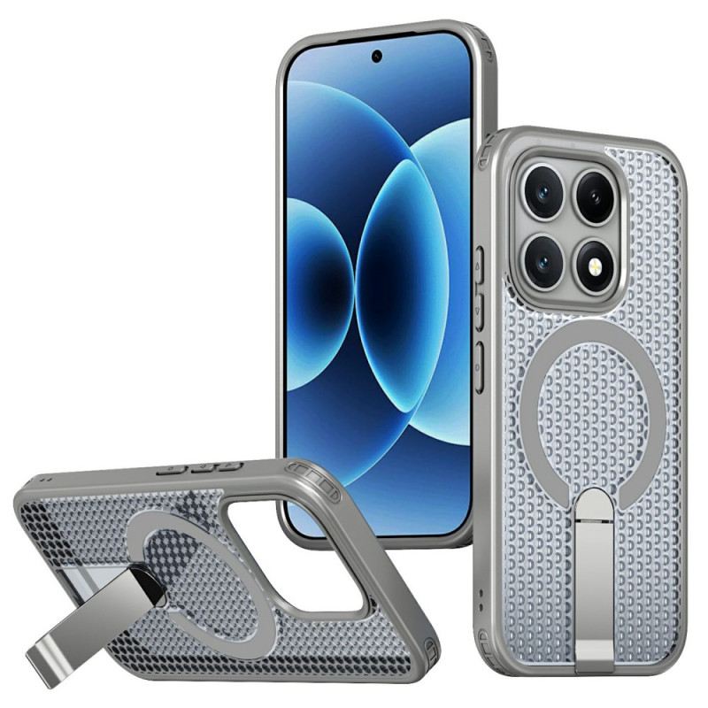 Tok Xiaomi 17 Mágneses Rácsos Textúra Kihajtható Állvánnyal