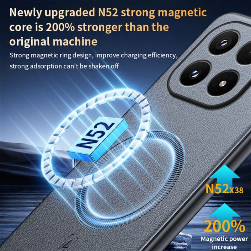 Tok Xiaomi 17 Magsafe Bőr Stílusú