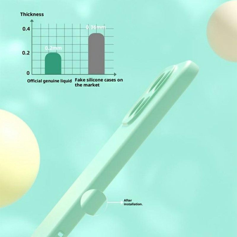 Tok Xiaomi 17 Szilikon Színű