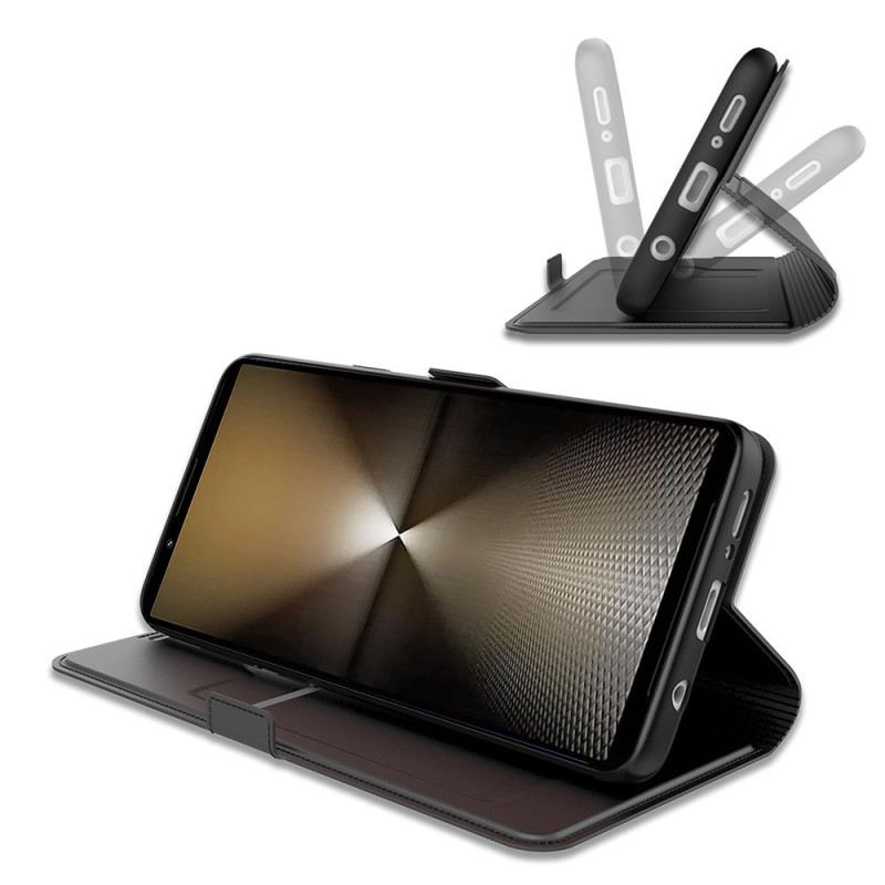 Bőrtok Sony Xperia 1 Vii Kártyatartó