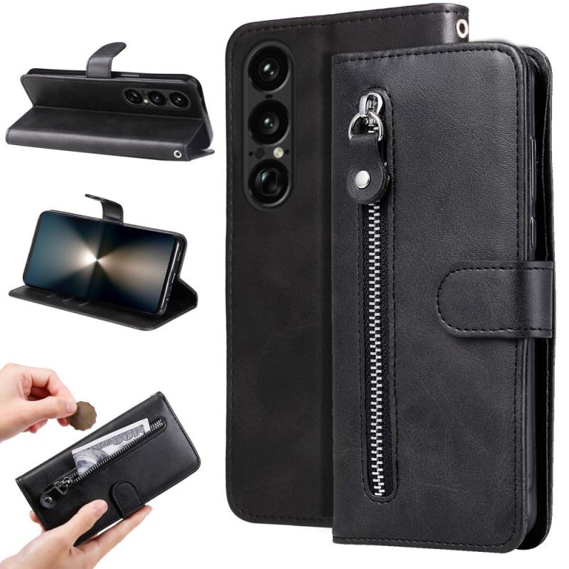 Fliptok Sony Xperia 1 Vii Aprópénztartó Pénztárca