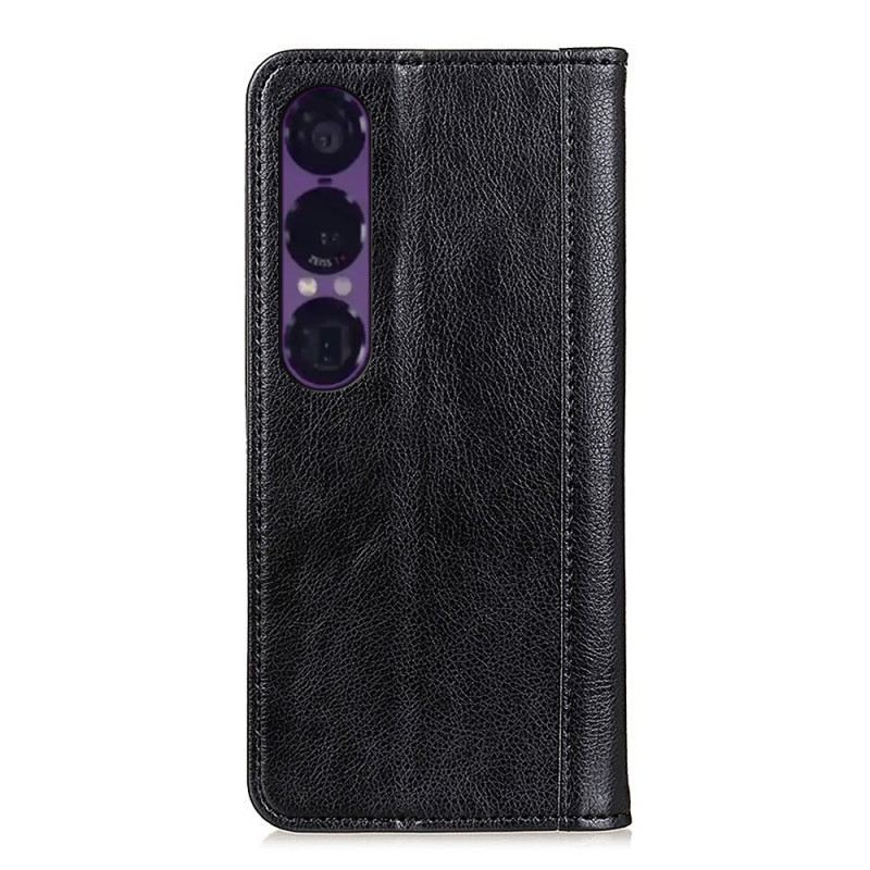 Fliptok Sony Xperia 1 Vii Hasított Bőr