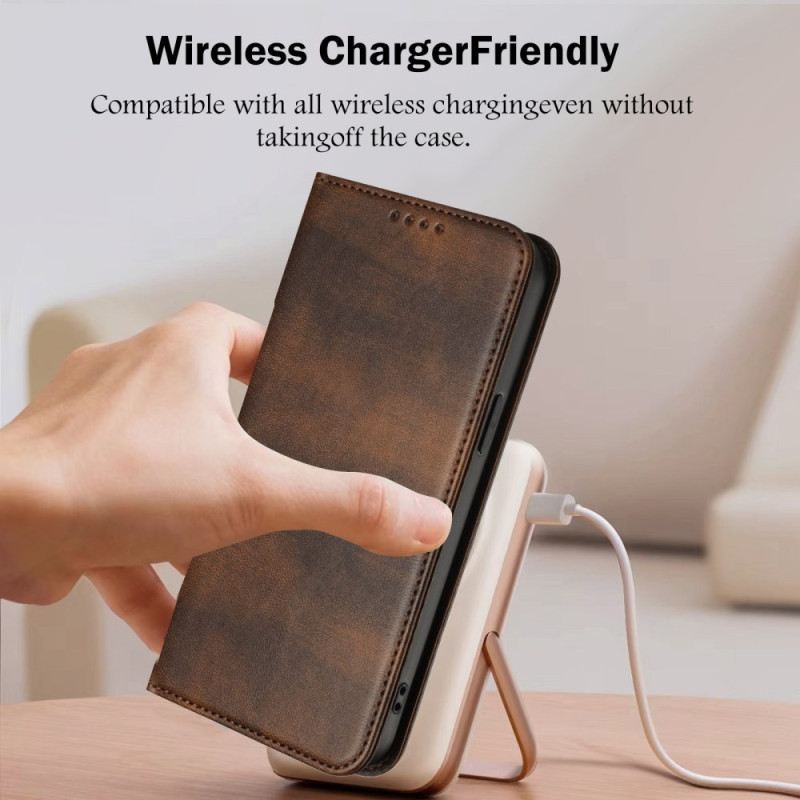 Fliptok Sony Xperia 1 Vii Rfid-védelemmel Ellátott Retró Dizájn