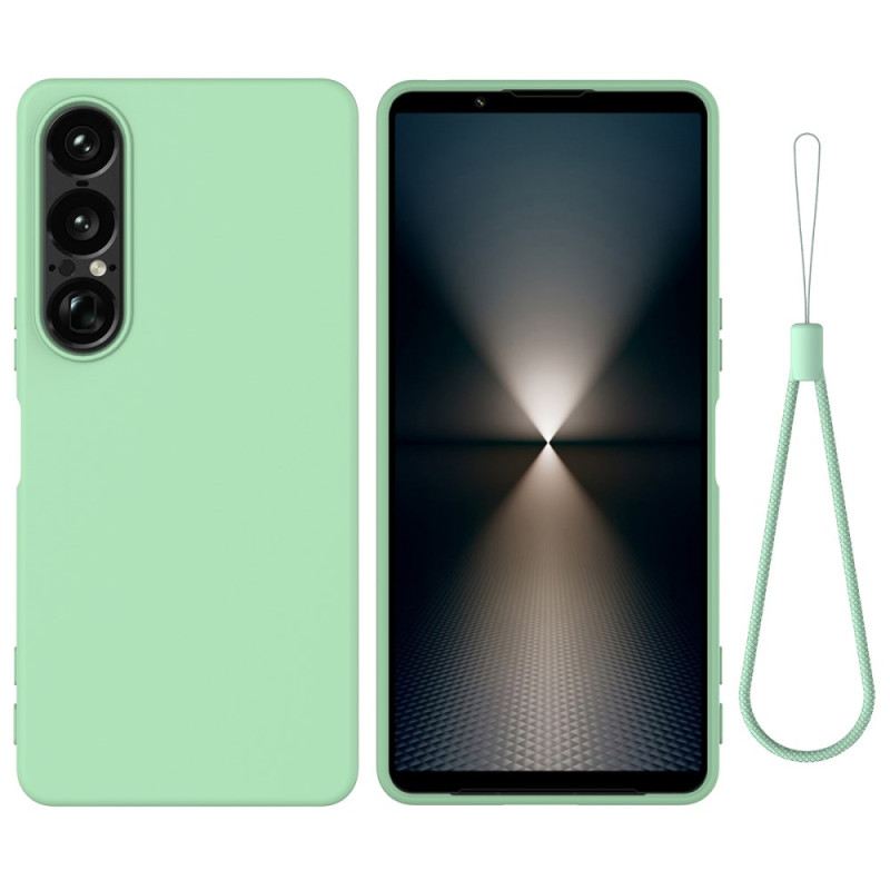 Mobiltelefon Tokok Sony Xperia 1 Vii Szilikon Nyakpántos