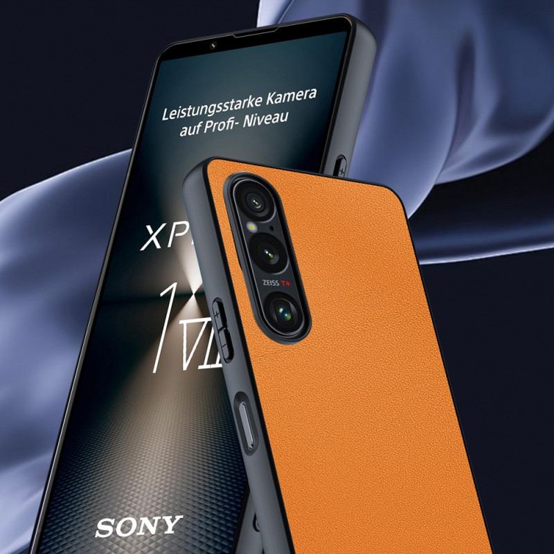 Tok Sony Xperia 1 Vii Bőrhatású