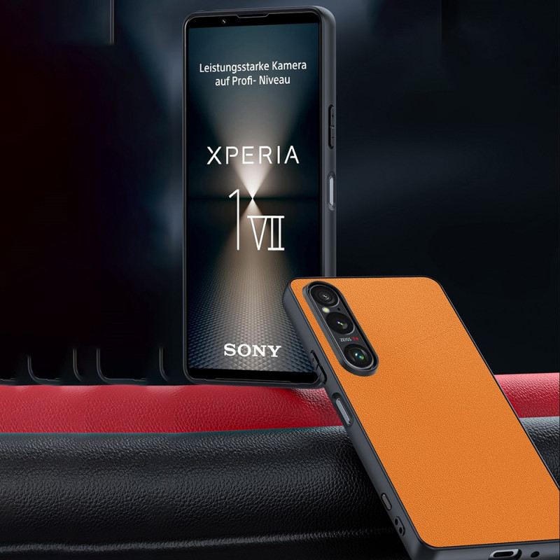 Tok Sony Xperia 1 Vii Bőrhatású