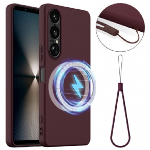 Tok Sony Xperia 1 Vii Magsafe Kompatibilis Szilikon Nyakpántos