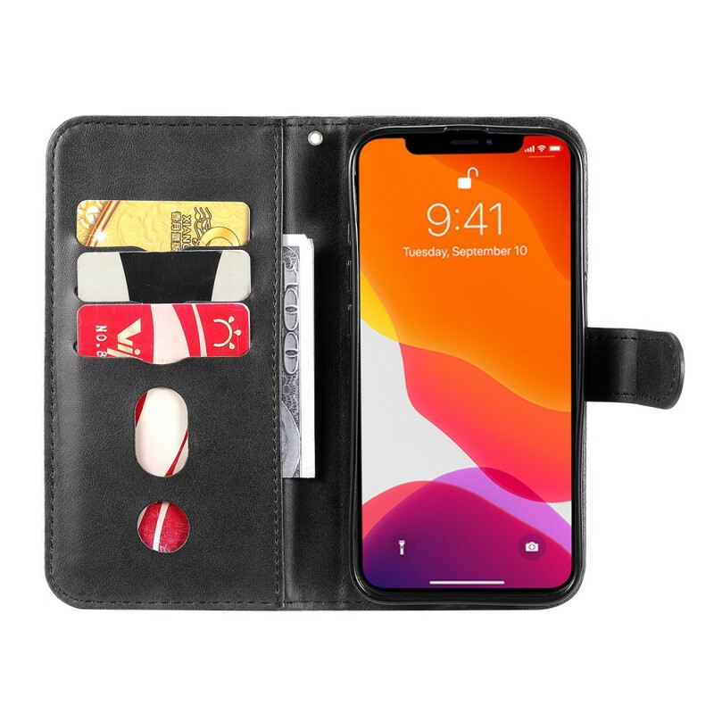Fliptok / Bőrtok iPhone 13 Pro Vintage Érme Pénztárca
