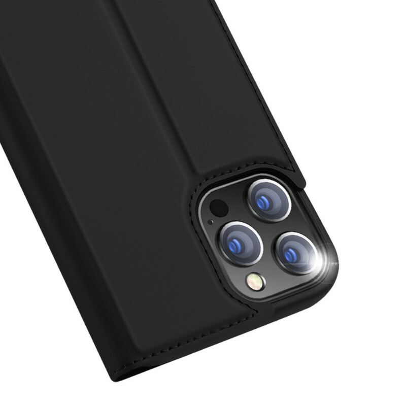 Fliptok iPhone 13 Pro Bőrtok Skin Pro Series Dux Ducis