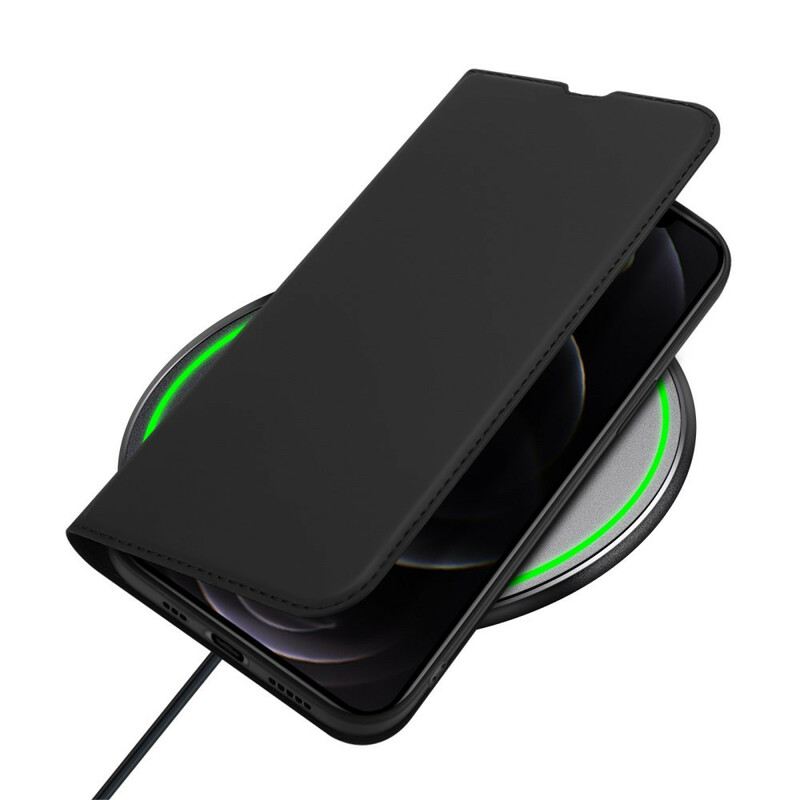 Fliptok iPhone 13 Pro Bőrtok Skin Pro Series Dux Ducis
