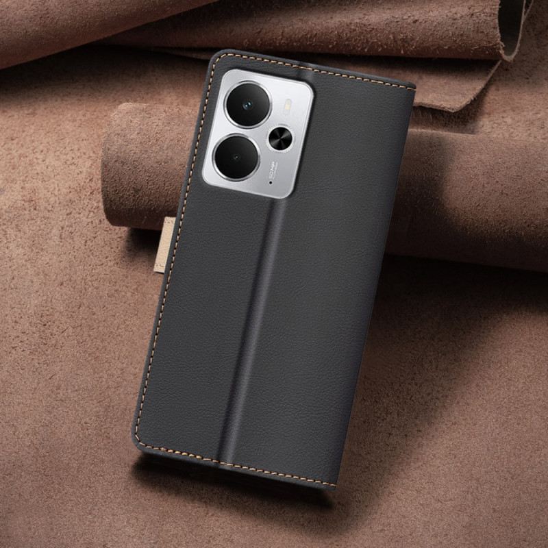 Bőrtok Realme 14 5g Kétszínű Binfen Szín