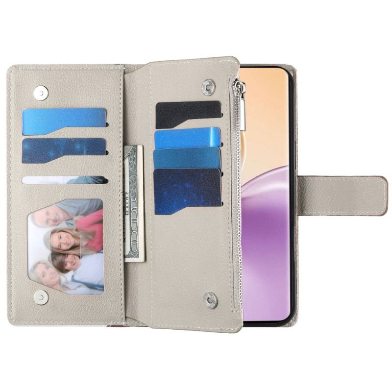 Bőrtok Realme 14 5g Kétszínű Pánttal