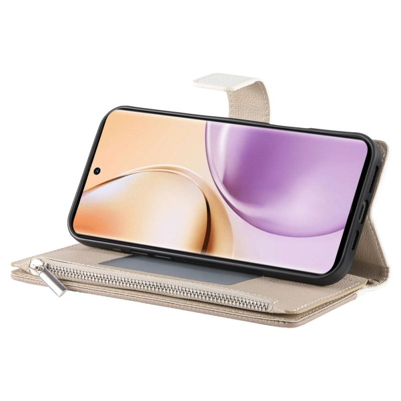 Bőrtok Realme 14 5g Kétszínű Pánttal