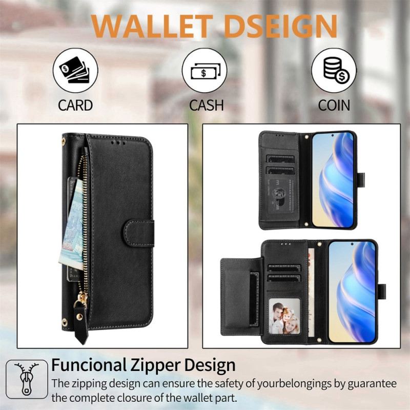 Bőrtok Realme 14 5g Teljes Pénztárca