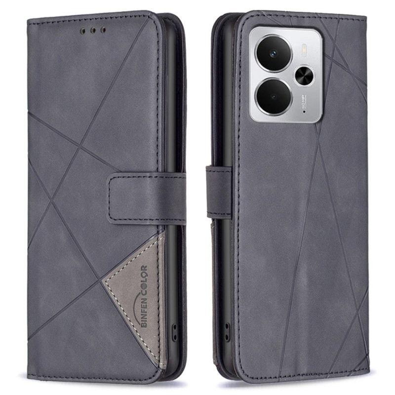 Fliptok Realme 14 5g Geometrikus Binfen Szín Minta