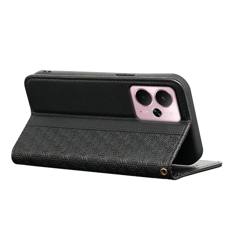 Fliptok Realme 14 5g Kockás Szegély És Pánt