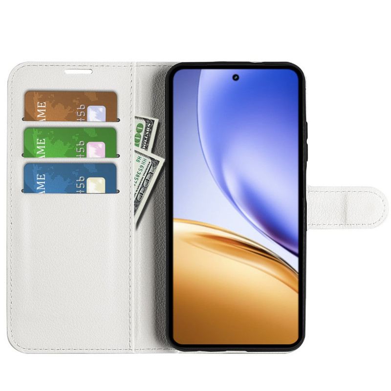 Fliptok Realme 14 5g Licsi Műbőr