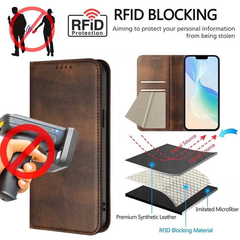 Fliptok Realme 14 5g Retro Rfid Védelem