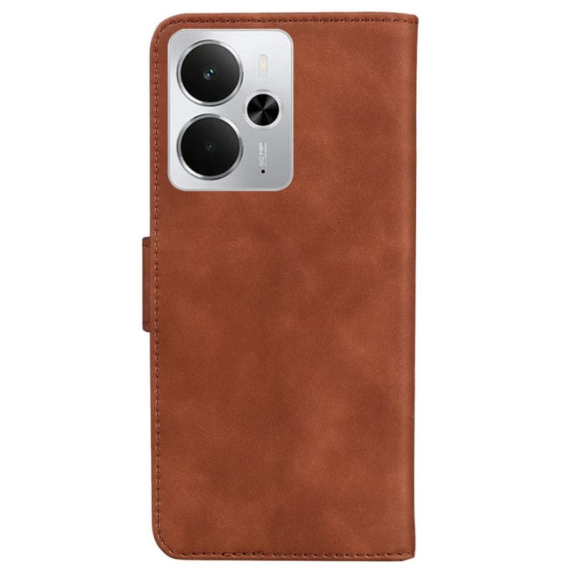 Fliptok Realme 14 5g Velúr Hatású