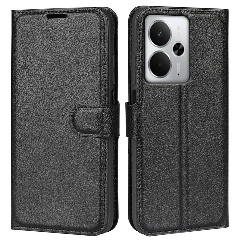 Kinyitható Bőrtok Realme 14 5g Klasszikus Műbőr