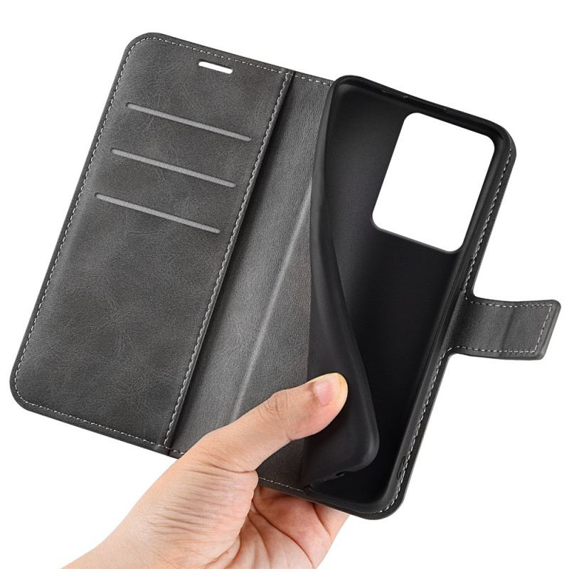 Kinyitható Tokok Realme 14 5g Bőr Stílus